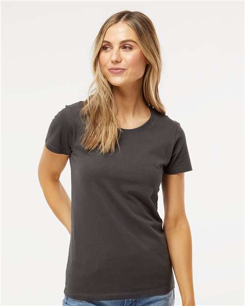 M&O 9454 4810: Women's Gold Soft Touch T-Shirt