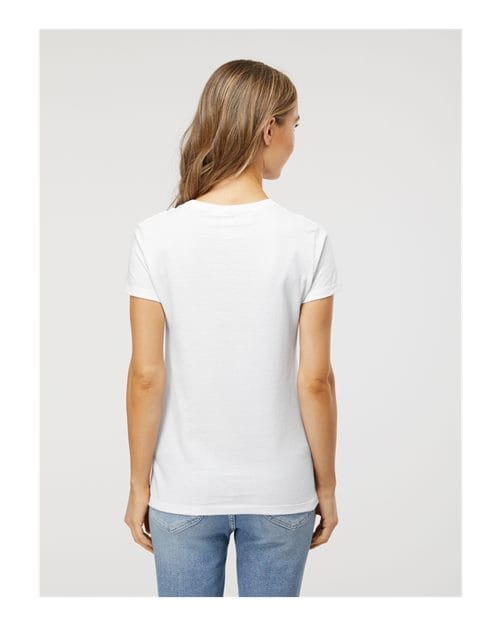 M&O 4810 Women's Gold Soft Touch T-Shirt in 