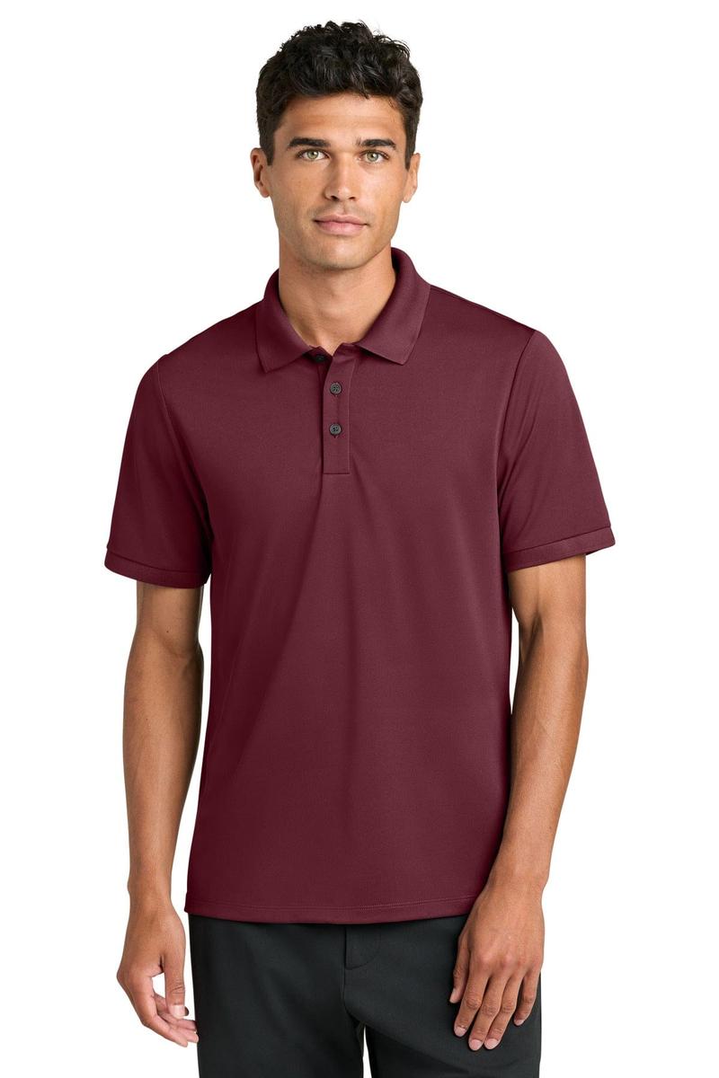 Mercer+Mettle Everyday Performance Polo MM1030 in Burgundy