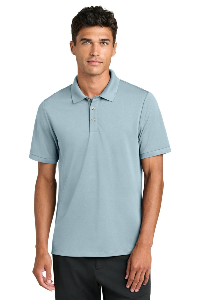 Mercer+Mettle Everyday Performance Polo MM1030 in Celestial Blue