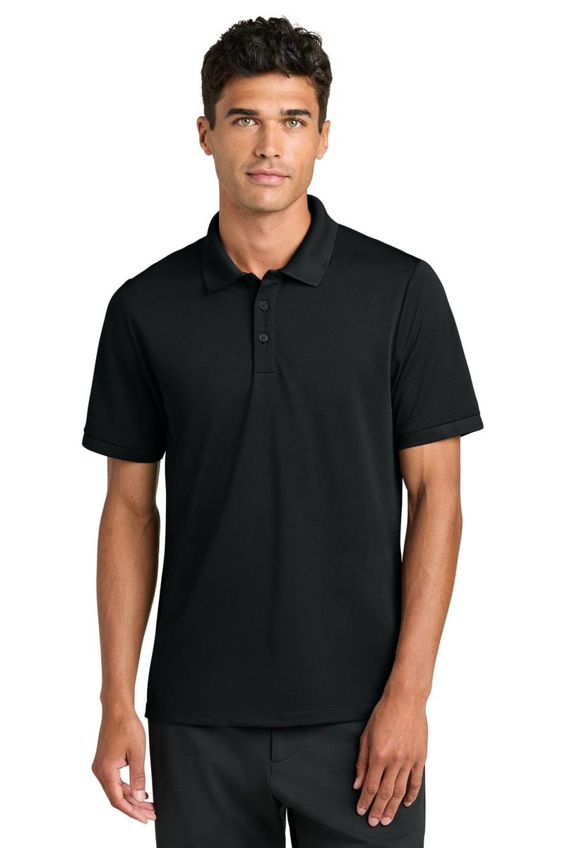 Mercer+Mettle Everyday Performance Polo MM1030 in Deep Black