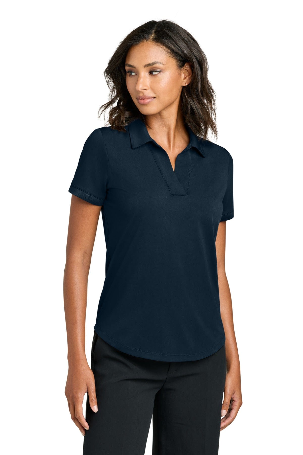 Mercer+Mettle Women's Everyday Performance Polo MM1031 in Night Navy