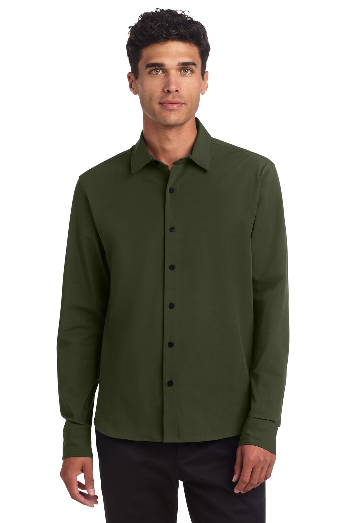 Mercer+Mettle MM2000 XS / Townsend Green Mercer+Mettle ®  Long Sleeve Stretch Woven Shirt MM2000