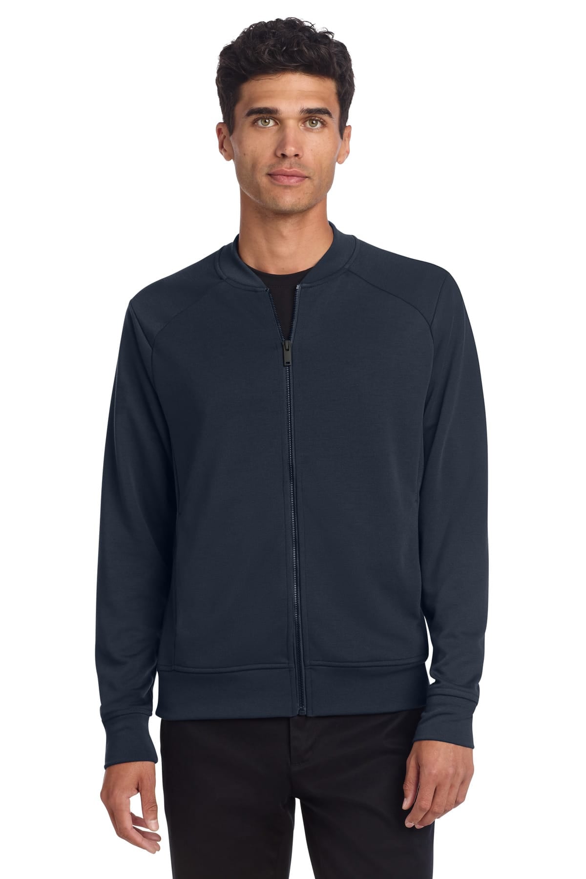 Mercer+Mettle MM3000 XS / Night Navy Mercer+Mettle Double-Knit Bomber MM3000