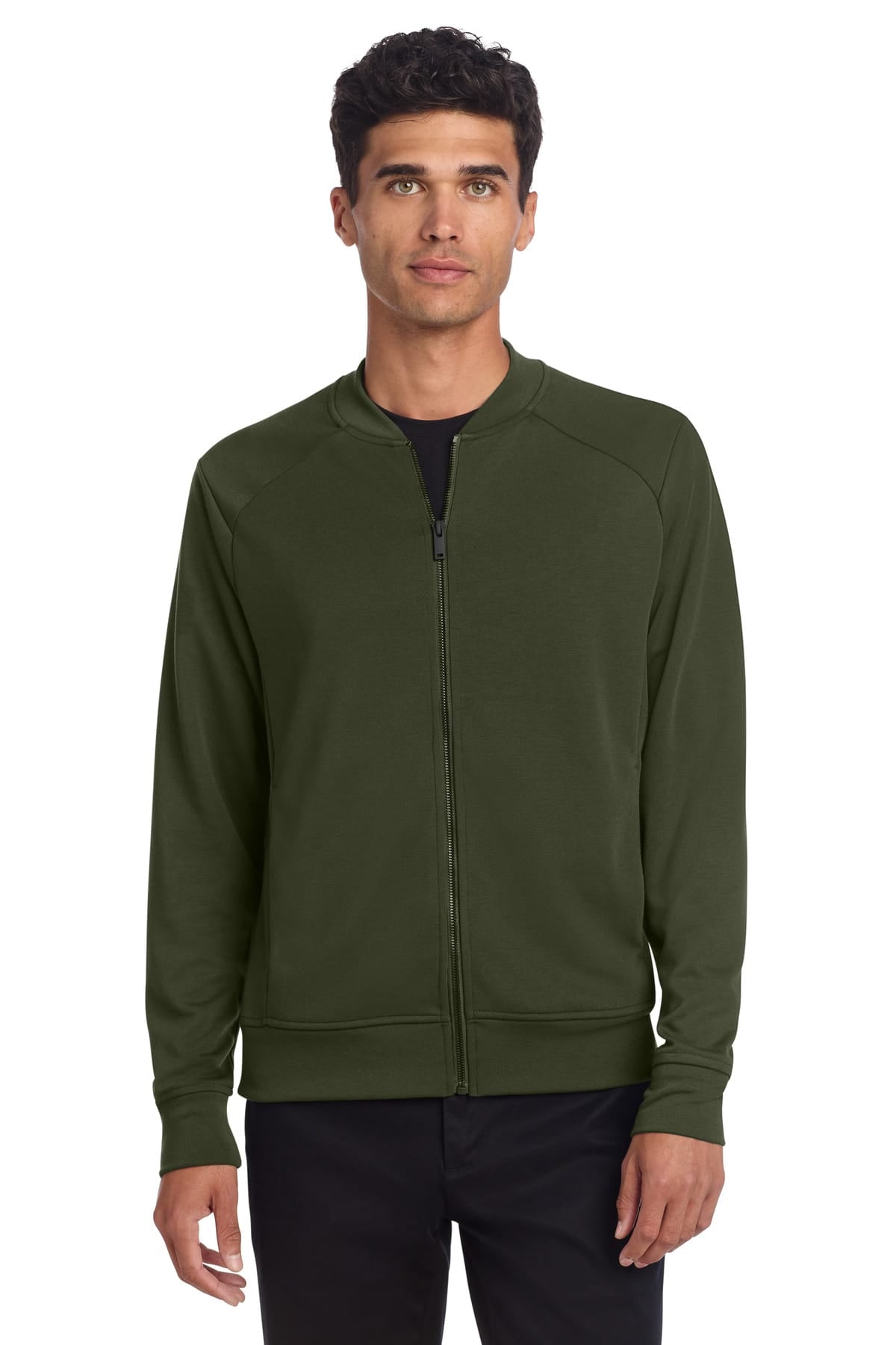 Mercer+Mettle MM3000 XS / Townsend Green Mercer+Mettle Double-Knit Bomber MM3000