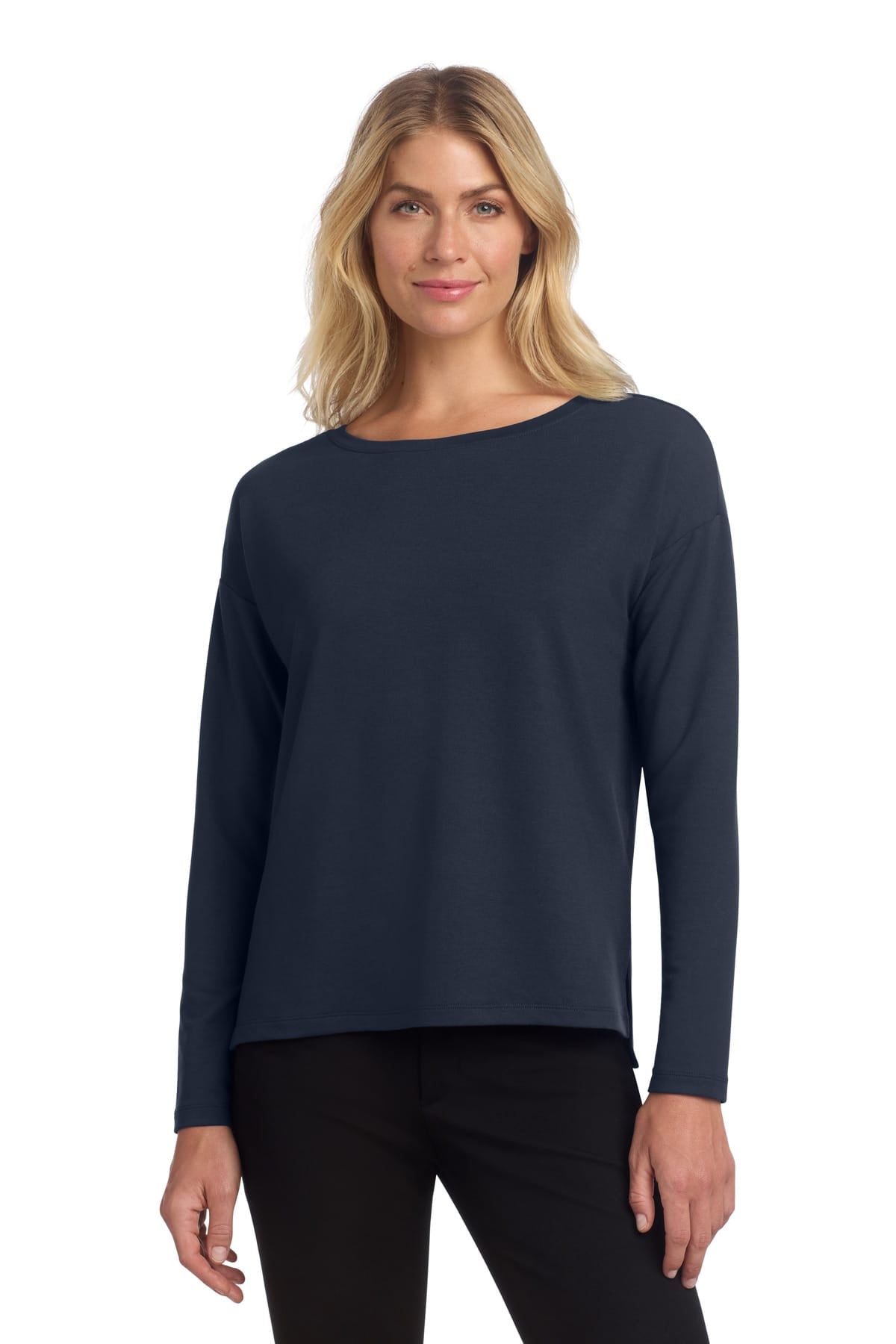 Mercer+Mettle MM3013 XS / Night Navy Mercer+Mettle Women's Stretch Drop Shoulder Pullover MM3013