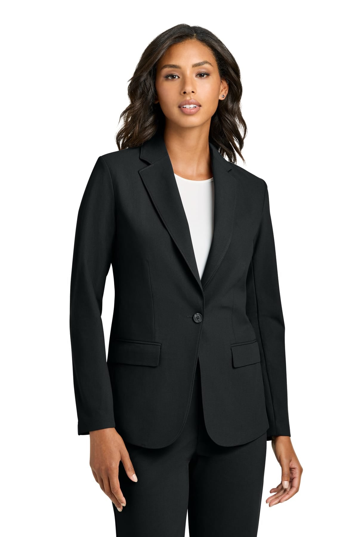 Mercer+Mettle MM3033 XS / Deep Black Mercer+Mettle Women's Capital Tech Blazer MM3033