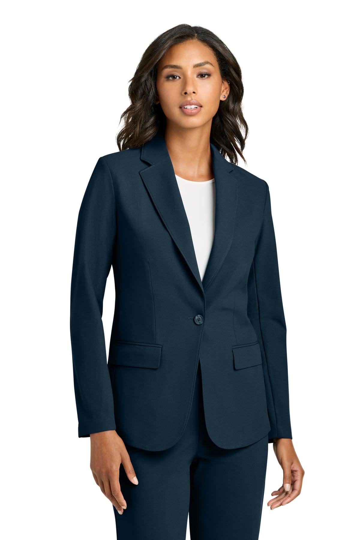 Mercer+Mettle MM3033 XS / Night Navy Mercer+Mettle Women's Capital Tech Blazer MM3033