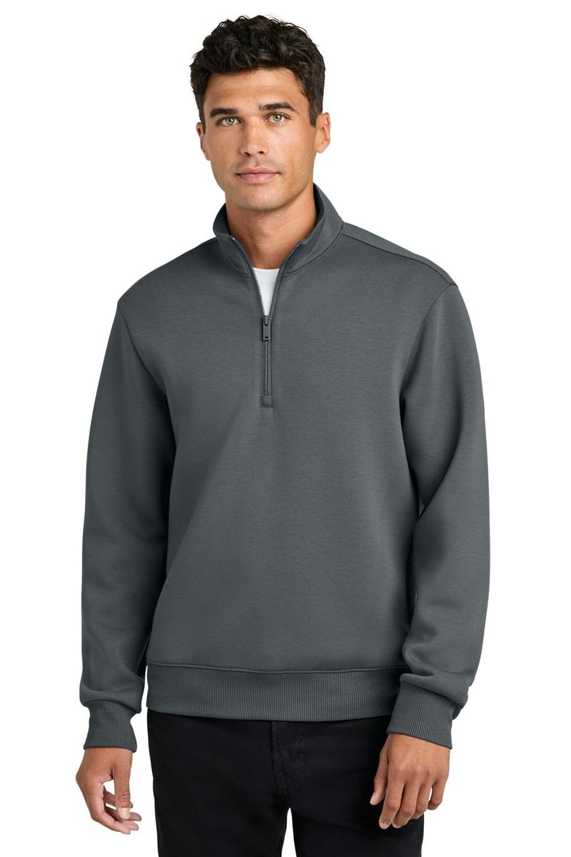 Mercer+Mettle Soft Spacer 1/4-Zip MM3100 in Storm Grey