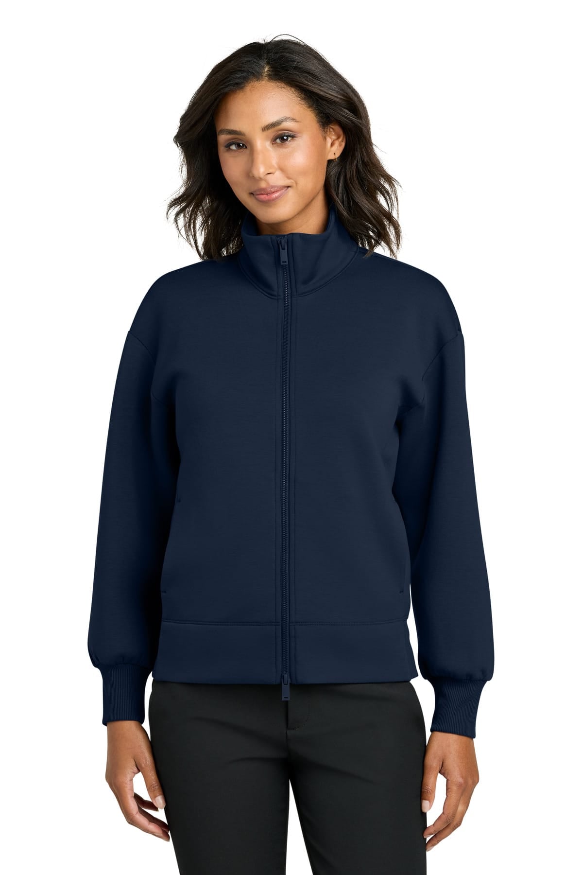 Mercer+Mettle MM3103 XS / Night Navy Mercer+Mettle MM3103 Women's Soft Spacer Full-Zip