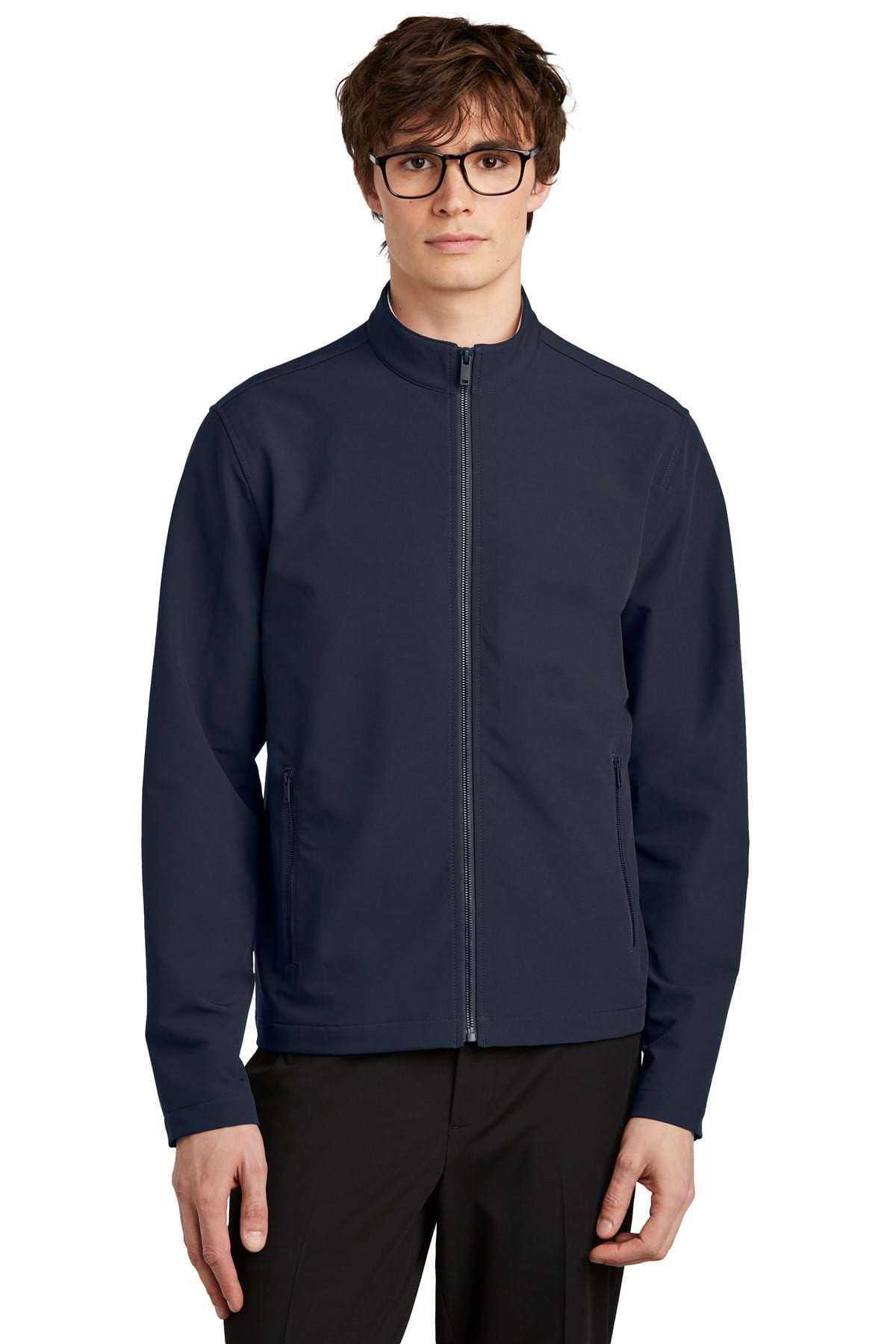 Mercer+Mettle MM7102 XS / Night Navy Mercer+Mettle ®  Stretch Soft Shell Jacket MM7102