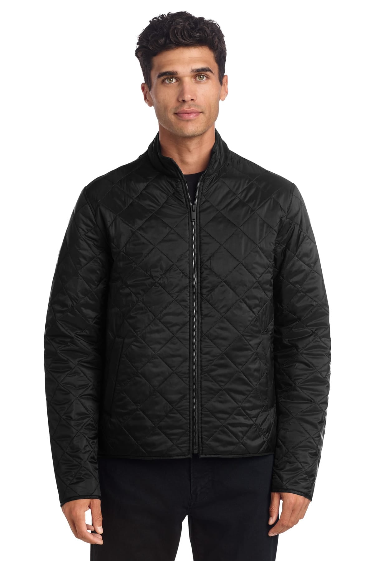 Mercer+Mettle MM7200 XS / Deep Black Mercer+Mettle MM7200 Quilted Full-Zip Jacket