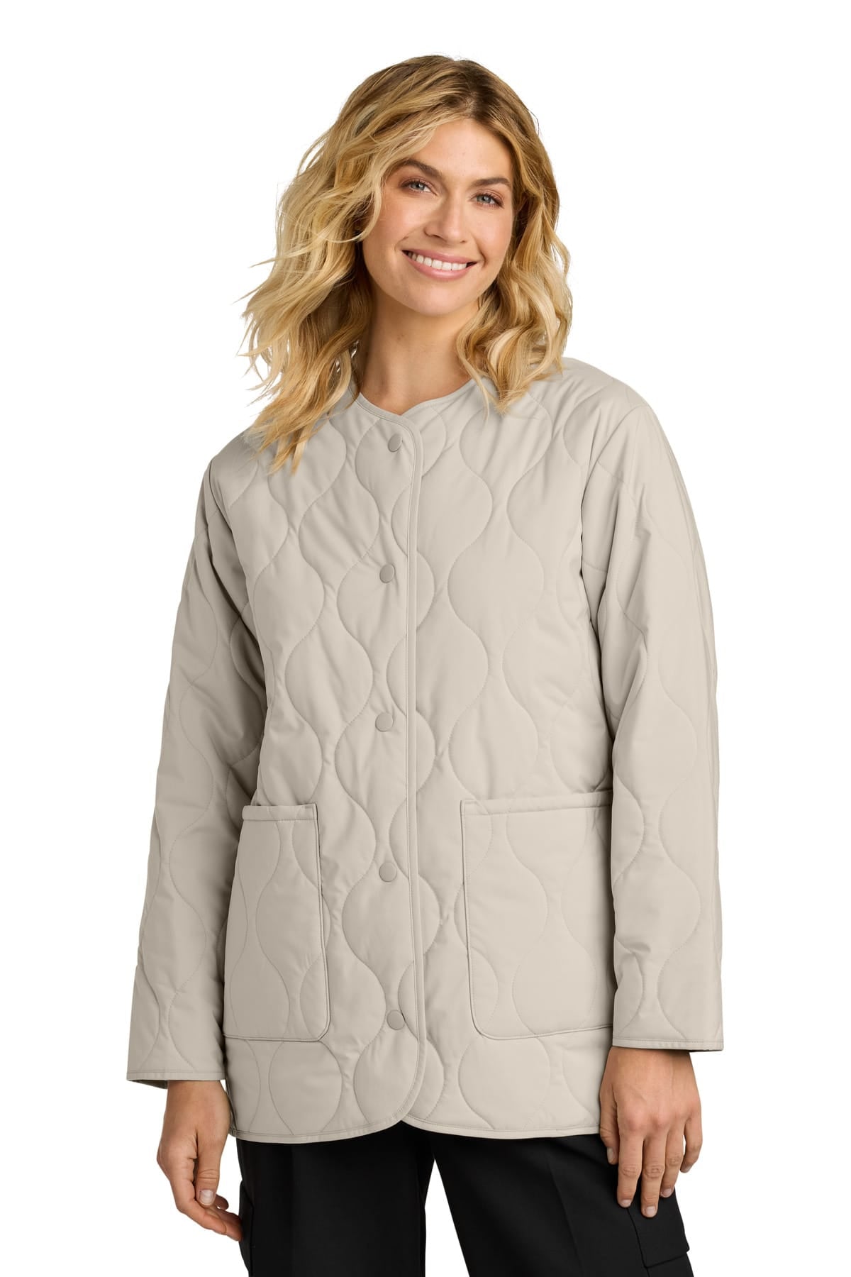 Mercer+Mettle MM7203 XS / Almond Mercer+Mettle MM7203 Women's Quilted Liner Jacket