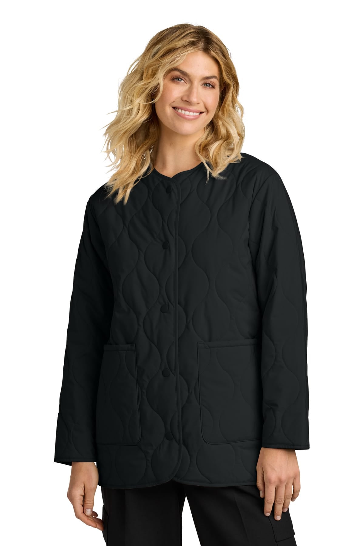 Mercer+Mettle MM7203 XS / Deep Black Mercer+Mettle MM7203 Women's Quilted Liner Jacket