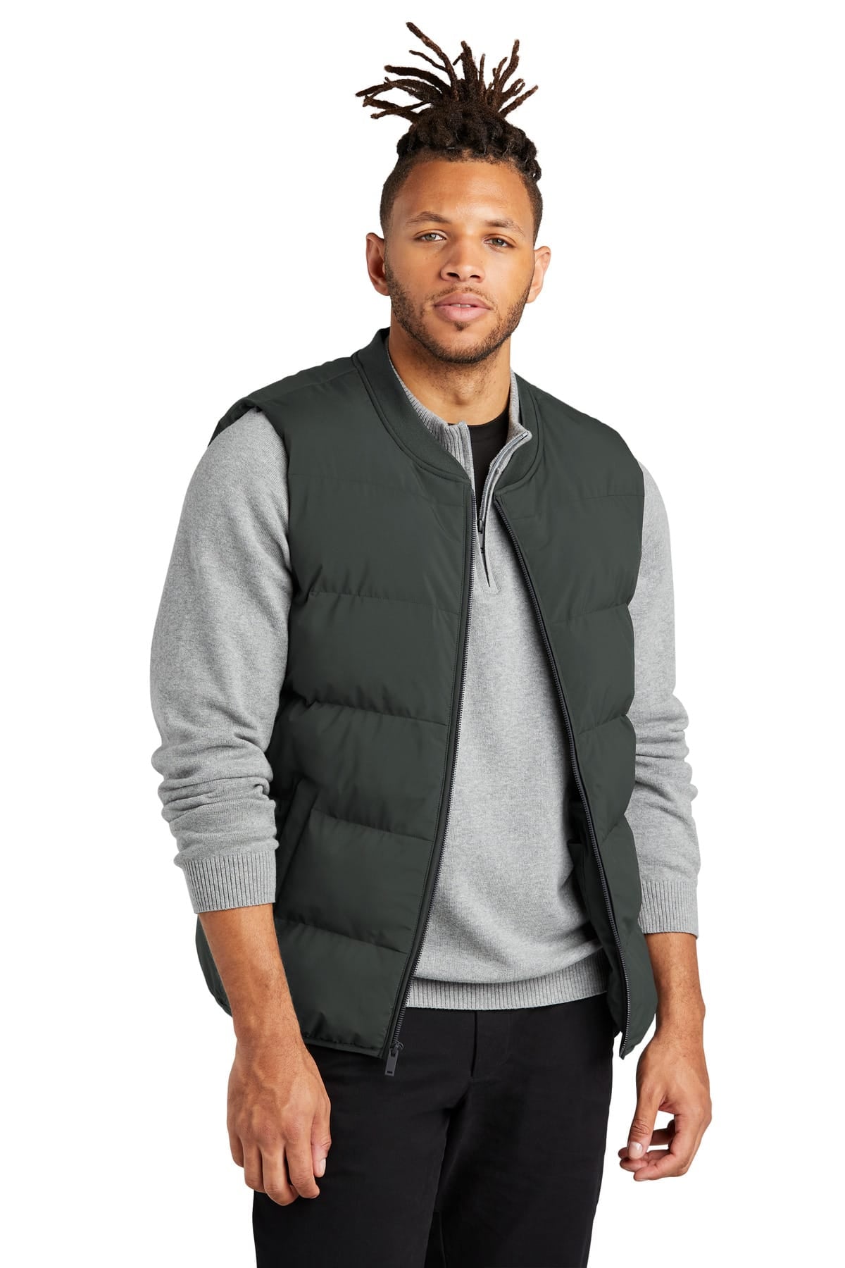 Mercer+Mettle MM7214 XS / Anchor Grey Mercer+Mettle MM7214 Puffy Vest
