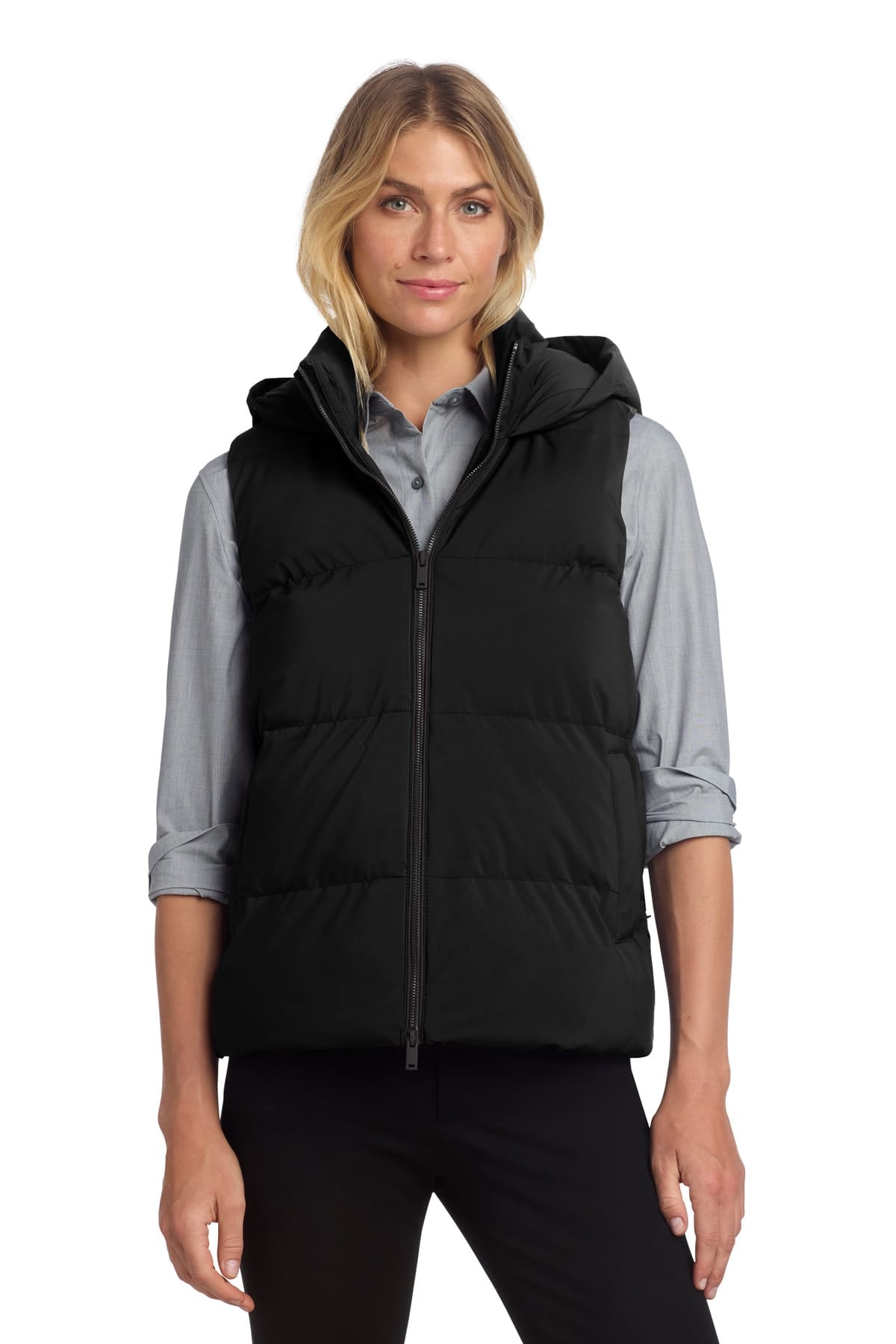 Mercer+Mettle MM7217 XS / Deep Black Mercer+Mettle MM7217 Women's Puffy Vest