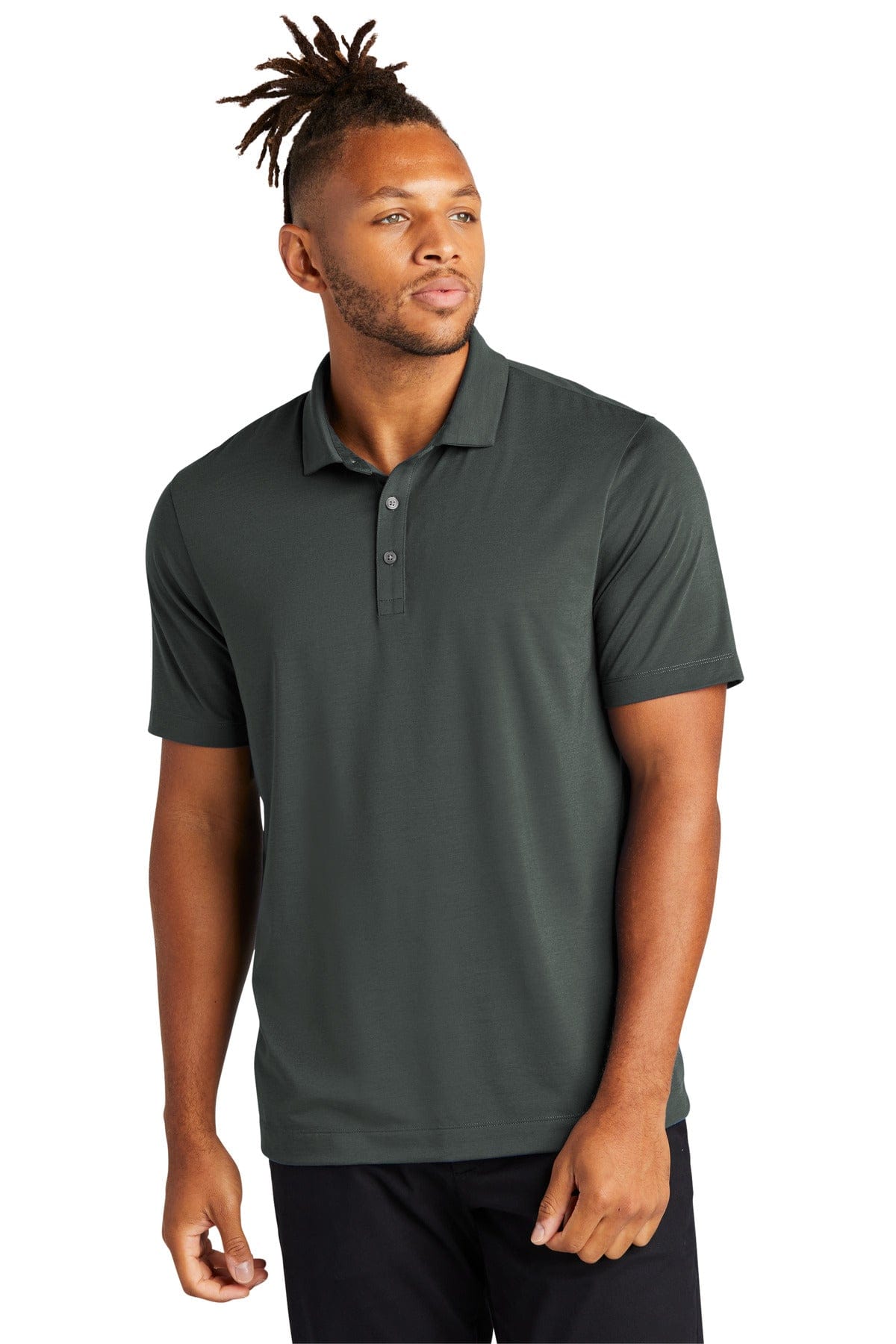 Mercer+Mettle Polos/Knits Anchor Grey / M Mercer+Mettle® Stretch Jersey Polo MM1014