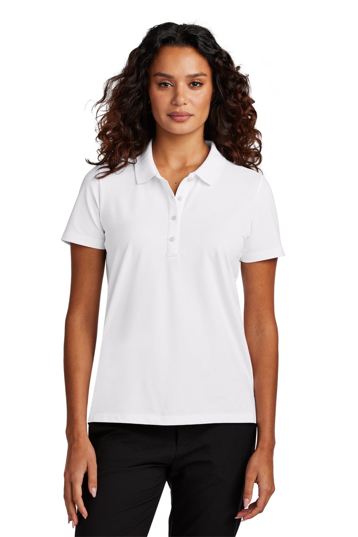 Mercer+Mettle Polos/Knits White / S Mercer+Mettle® Women's Stretch Pique Polo MM1005