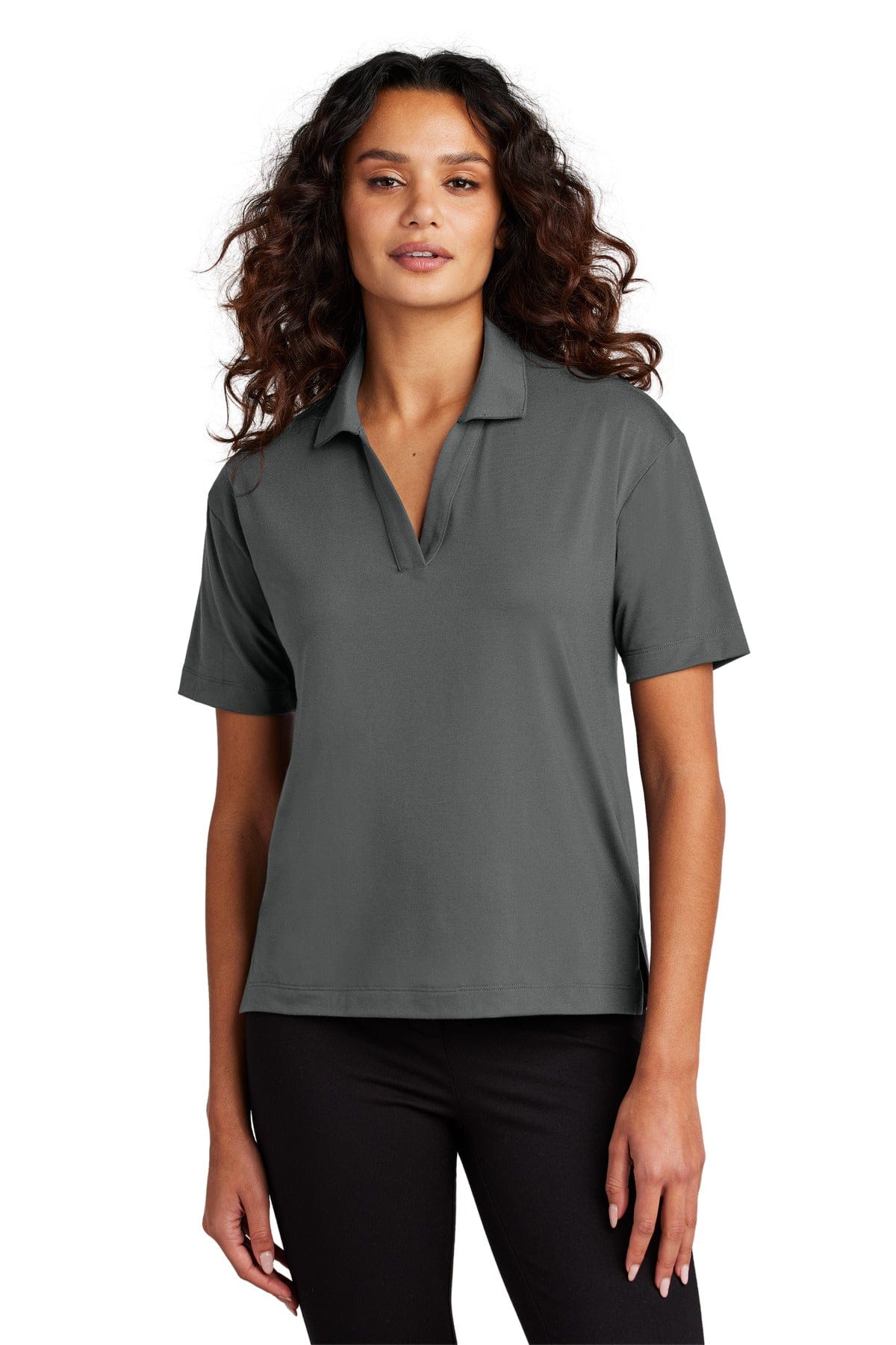Mercer+Mettle Polos/Knits XS / Anchor Grey Mercer+Mettle® Women's Stretch Jersey Polo MM1015