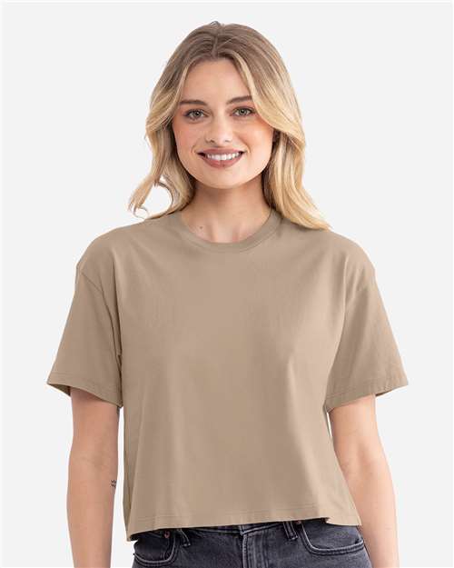 Next Level 10101 Next Level 1580: Women's Ideal Crop Top