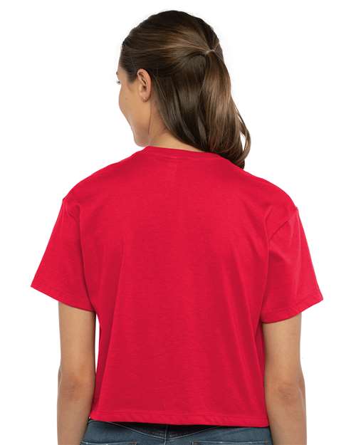 Next Level 10101 Next Level 1580: Women's Ideal Crop Top