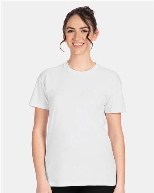 Next Level 11224 XS / White Next Level 3910: Women's Cotton Relaxed T-Shirt