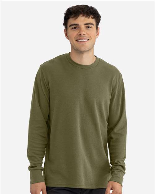Next Level 16267 XS / Military Green Next Level 8211: Unisex Ideal Thermal Long Sleeve T-Shirt
