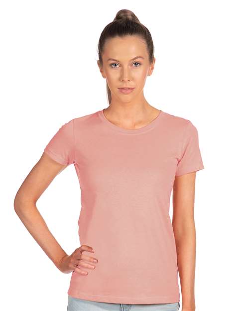 Next Level 3897 S / Desert Pink Next Level 1510: Women's Ideal T-Shirt