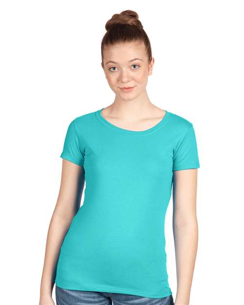 Next Level 3897 S / Tahiti Blue Next Level 1510: Women's Ideal T-Shirt