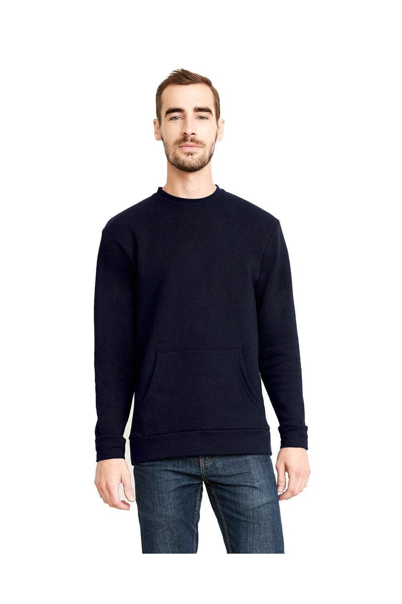 Next Level Sweatshirts/Fleece Next Level 9001: Unisex Crew with Pocket