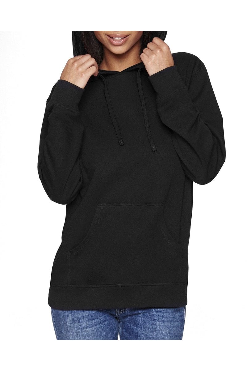 Next Level Sweatshirts/Fleece XS / Black/ Black Next Level 9301: Unisex French Terry Pullover Hoody