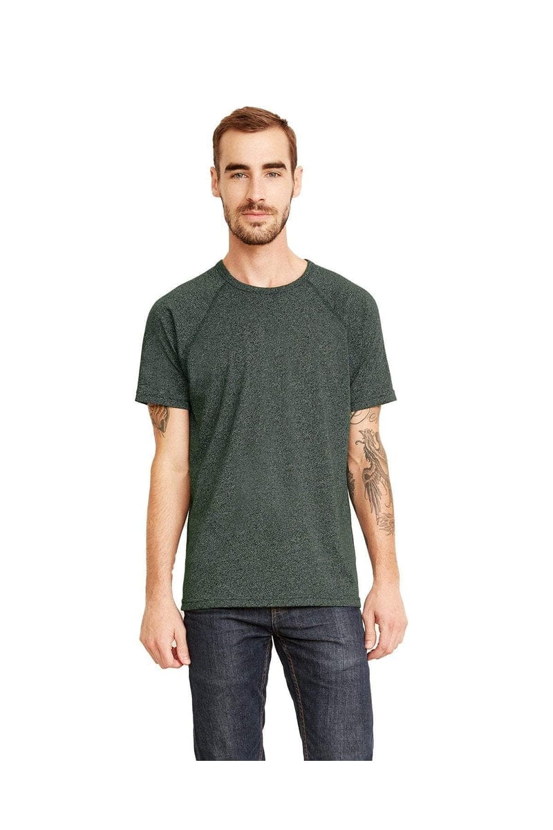 Next Level T-Shirts Next Level 2050: Men's Mock Twist Short-Sleeve Raglan T-Shirt