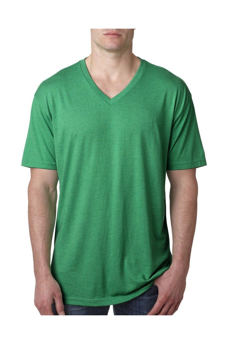 Next Level T-Shirts Next Level 6040: Men's Triblend V Neck