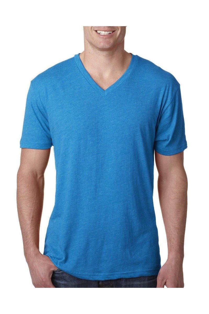 Next Level T-Shirts Next Level 6040: Men's Triblend V Neck