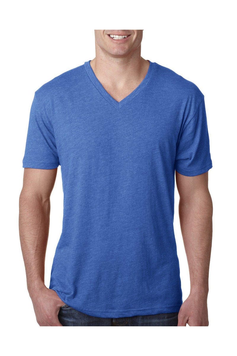 Next Level T-Shirts Next Level 6040: Men's Triblend V Neck