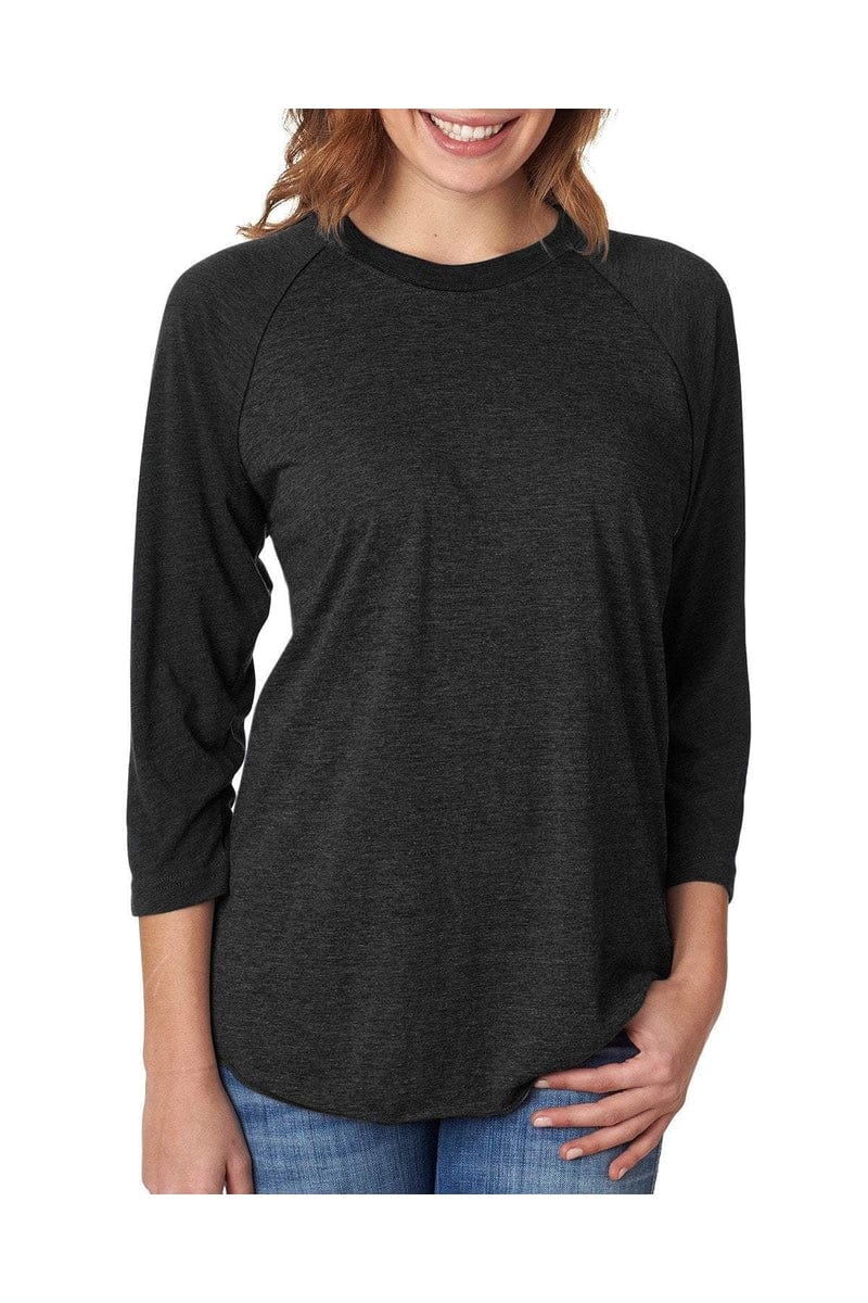 Next Level T-Shirts Next Level 6051: Unisex Triblend 3/4-Sleeve Raglan