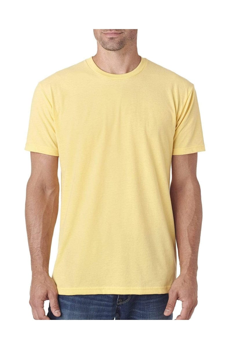 Next Level 6410: Men's Sueded Crew Tee | Bulkthreads