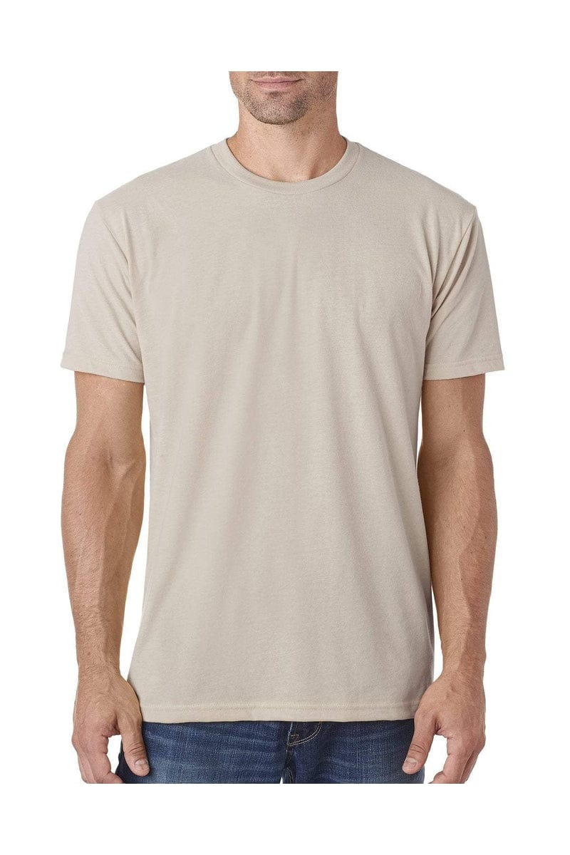 Next Level 6410: Men's Sueded Crew Tee | Bulkthreads