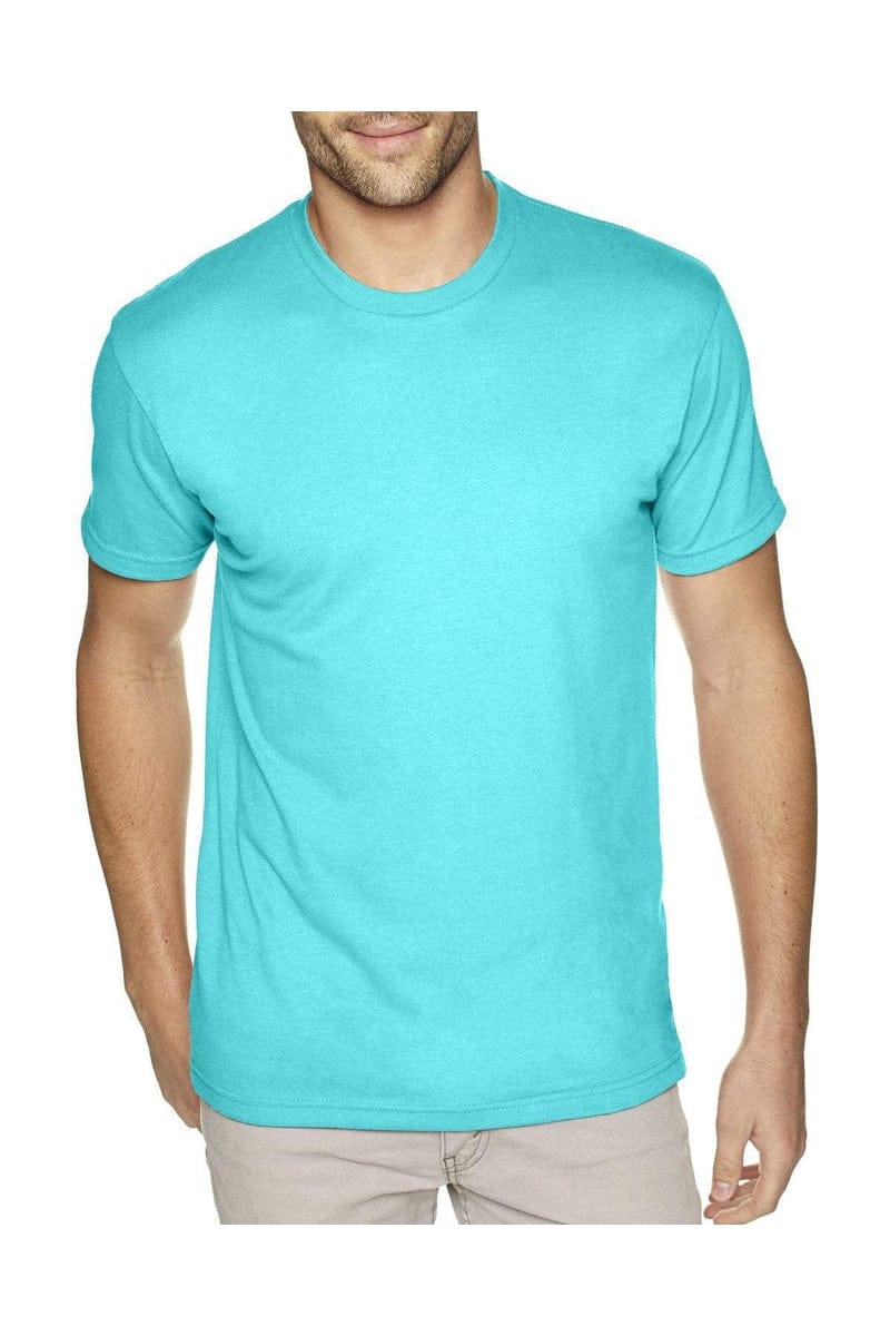 Next Level 6410: Men's Sueded Crew Tee | Bulkthreads