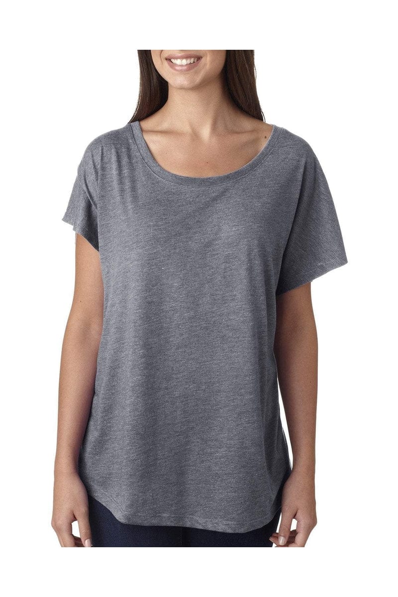 Next Level T-Shirts Next Level 6760: Ladies' Triblend Dolman
