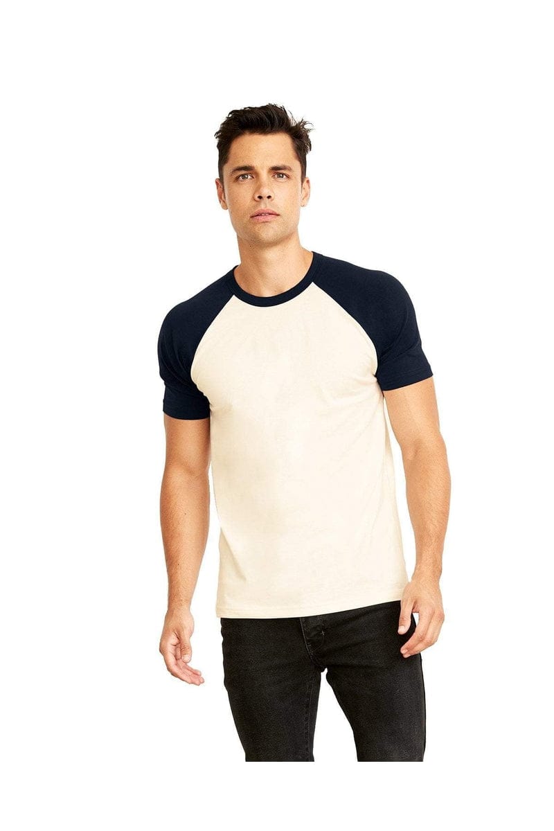 ●NUYET● Note raglan tee Next Level N3650: Unisex Raglan Short-Sleeve T-Shirt