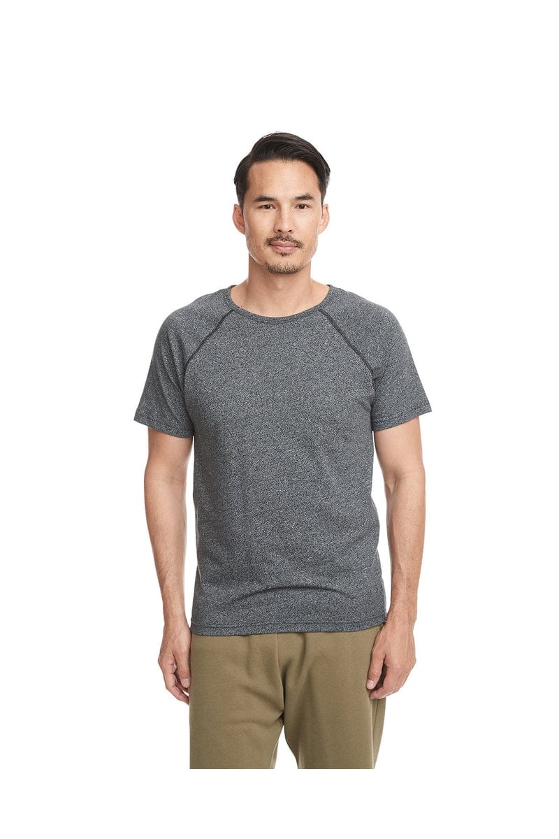 Next Level T-Shirts S / Black Next Level 2050: Men's Mock Twist Short-Sleeve Raglan T-Shirt