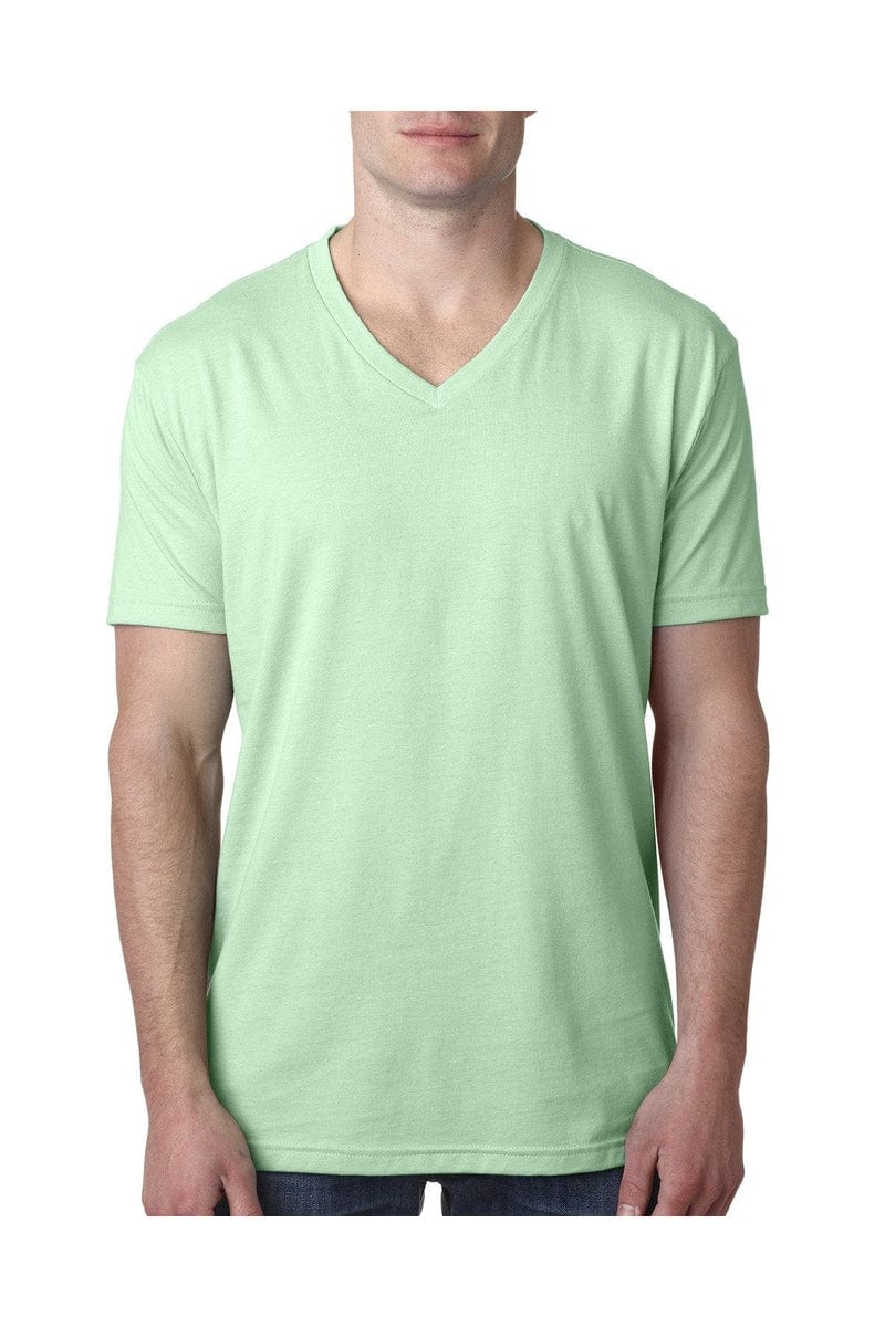 Next Level T-Shirts S / Mint Next Level 6240: Men's CVC V-Neck T-Shirt