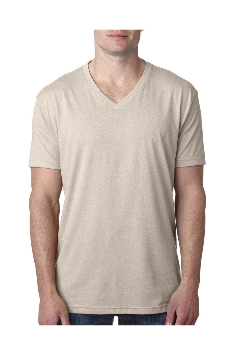 Next Level T-Shirts S / Sand Next Level 6240: Men's CVC V-Neck T-Shirt