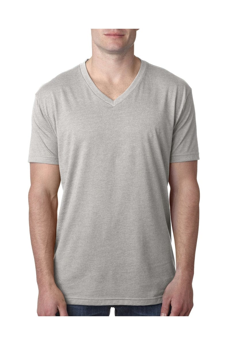 Next Level T-Shirts S / Silk Next Level 6240: Men's CVC V-Neck T-Shirt