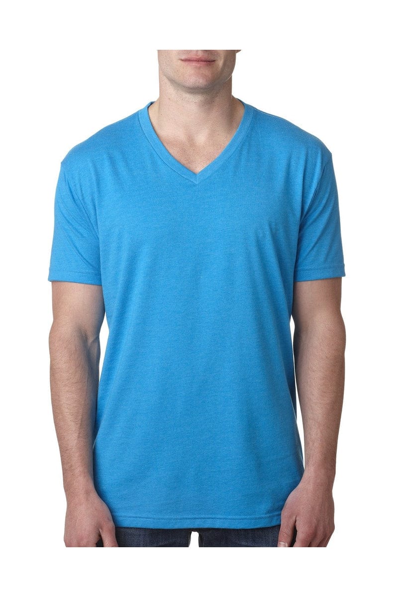 Next Level T-Shirts S / Turquoise Next Level 6240: Men's CVC V-Neck T-Shirt