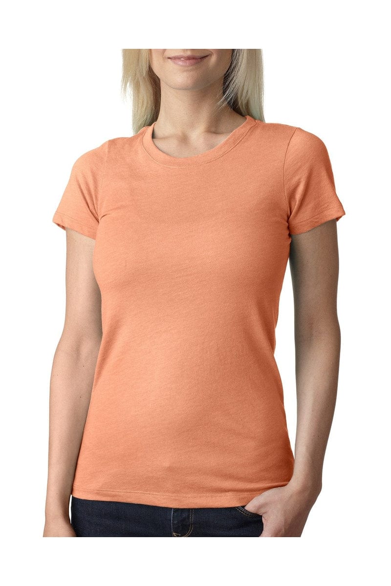 Next Level T-Shirts S / Vin Light Orang Next Level 6710: Ladies' Triblend Crew