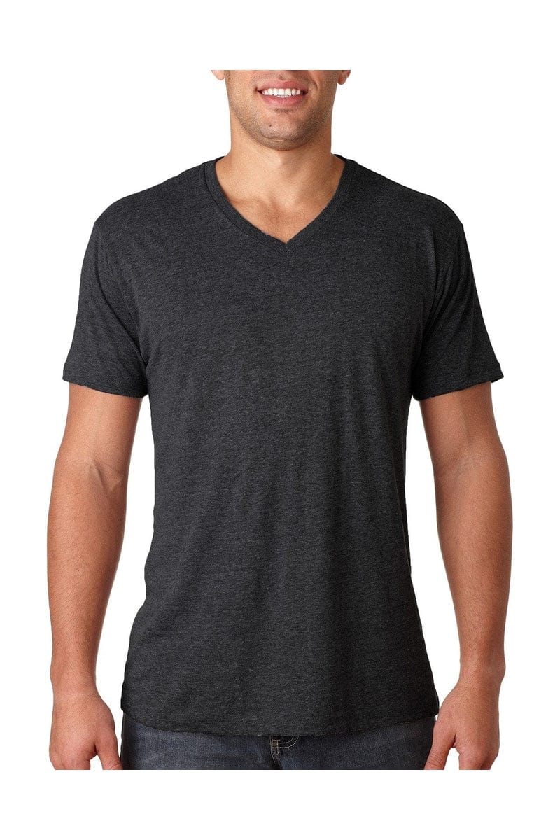 Next Level T-Shirts S / Vintage Black Next Level 6040: Men's Triblend V Neck