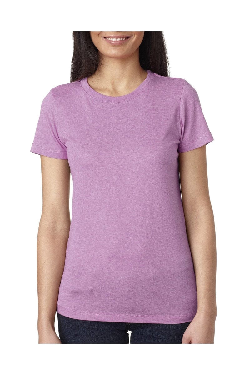 Next Level T-Shirts S / Vintage Lilac Next Level 6710: Ladies' Triblend Crew