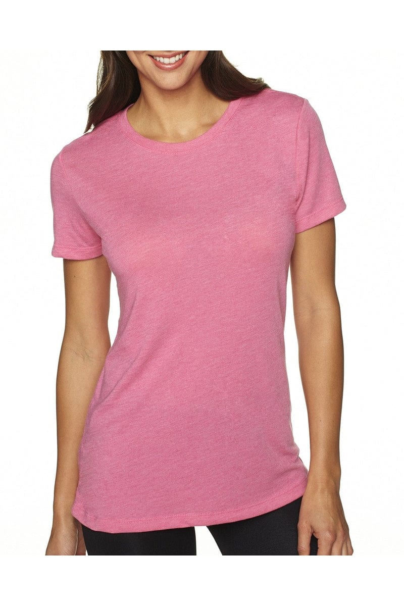Next Level T-Shirts S / Vintage Pink Next Level 6710: Ladies' Triblend Crew